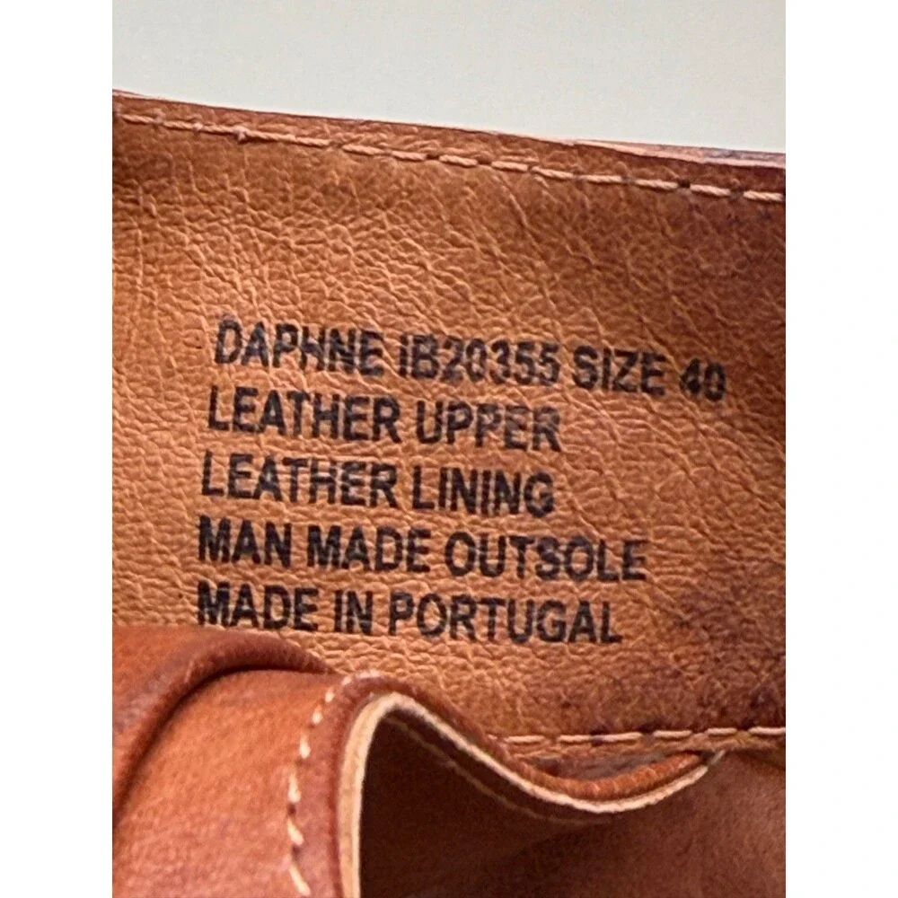 Miz Mooz Daphne Womens Brown Leather Sandal EU 40 US 9